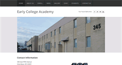 Desktop Screenshot of earlycollegecolumbus.com